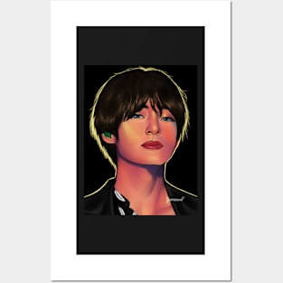 BTS V Posters and Art